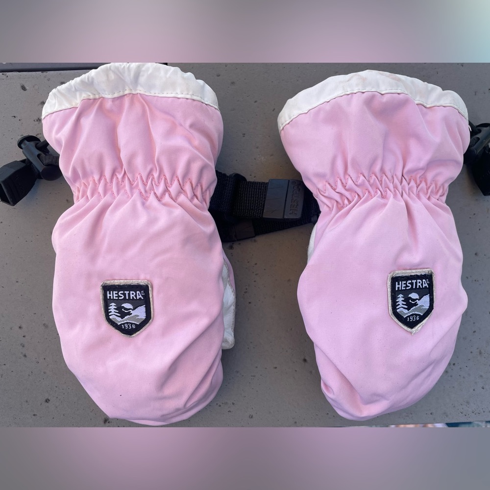 Hestra mittens / kids small. Skare CZone Jr. Mitt